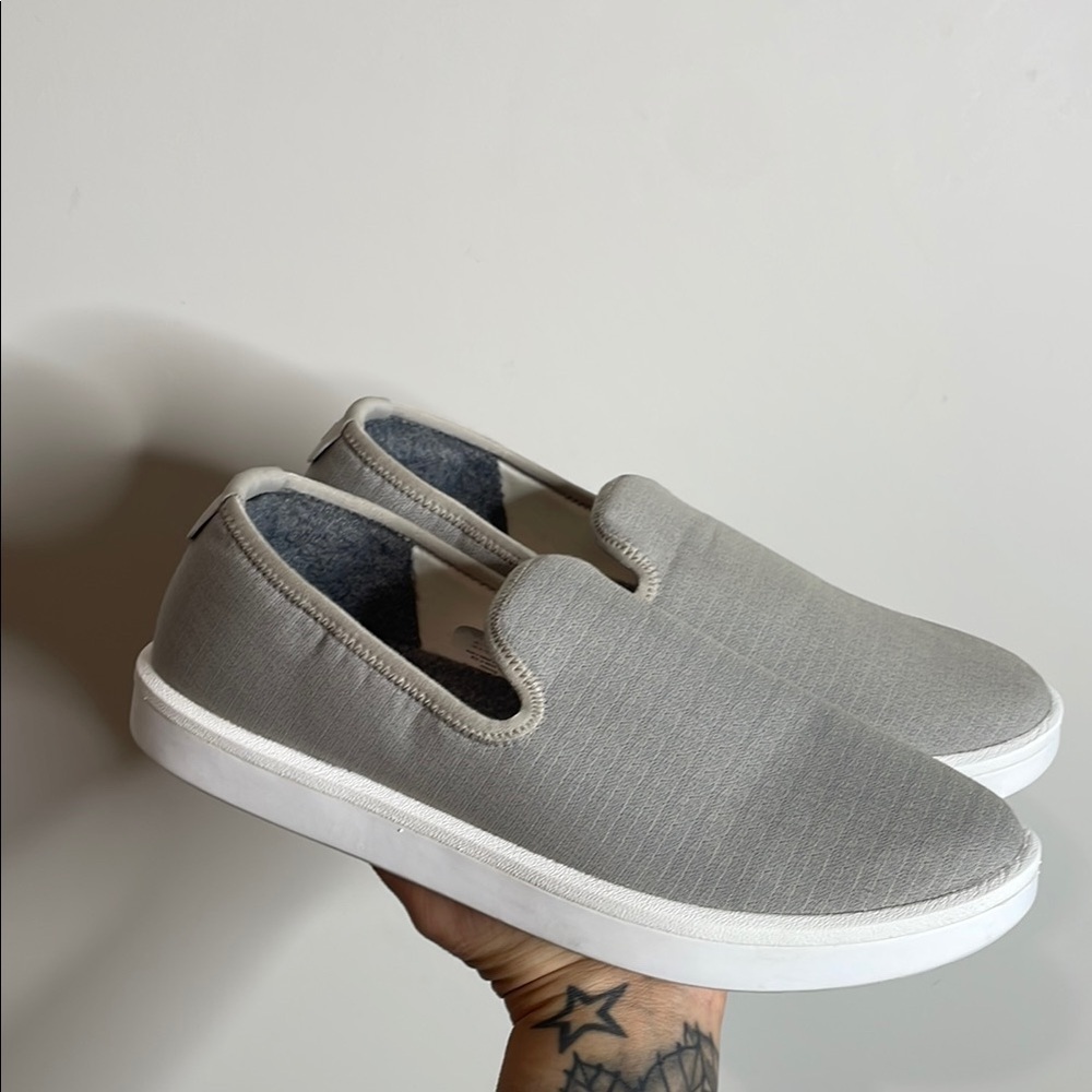 Allbirds | Women’s Grey Woven Wool Loungers Size 11